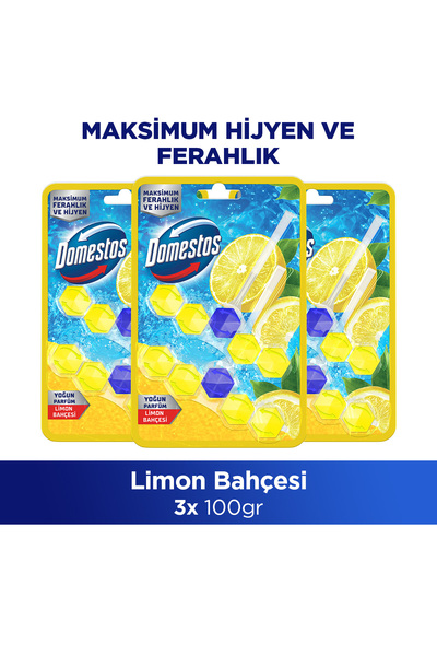 Domestos Tuvalet Bloğu Limon Bahçesi 100 G x3