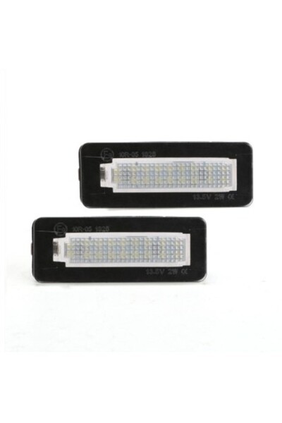 Xenon Bright Lumini LED pentru plăcuța de înmatriculare Smart Fortwo W451