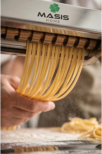 Masis Home Erişte, Makarna, Spagetti, Hamur, Mantı Açma Makinesi Şekillendirici