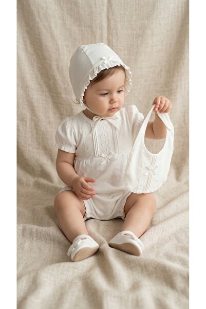 Baby shine طقم أفرول بناتي تركي صيفي قطني100%- 5 قطع