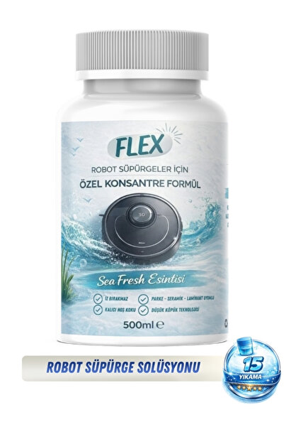 Flex Clean Robot Süpürge Deterjanı Sea Fresh Parfümlü 500 Ml