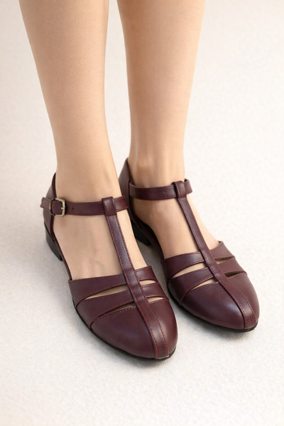 bitangosu BORDO, STRAPORA, SWİNG, LİNDY HOP, DANS VE SPOR AYAKKABISI, KAPALI ...