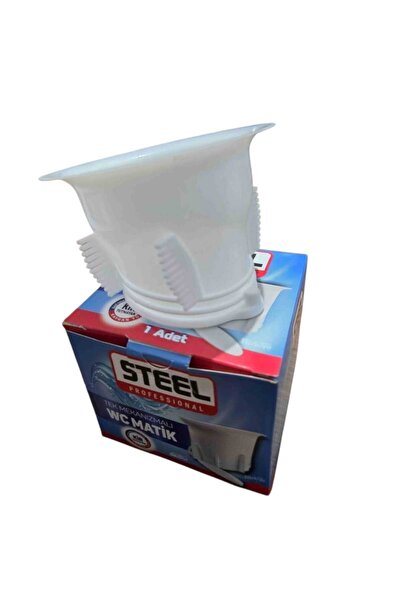 STEEL Wc Matik Tek Kapaklı