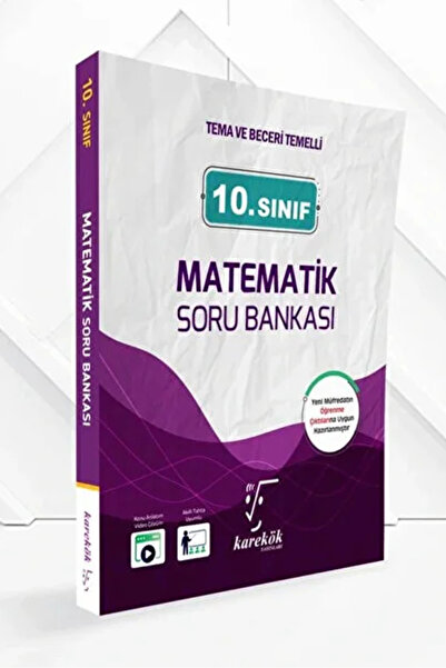Karekök Yayınları 2026 Karekök 10. Sınıf Matematik Soru Bankası