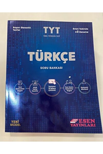 Esen Yayınları Tyt Türkçe Soru Bankası