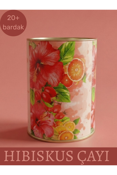 BİTQENN Hibisküs Çayı – Portakal & Kuşburnu Bitki Çayı – Soğuk Demleme Detoks...