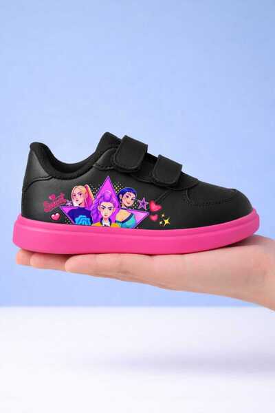 lias desing Pırıltılı Girls cu imprimeu Pantofi sport și pantofi sport pentru...