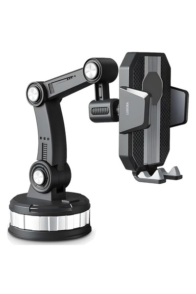 LUDORA Suport telefon auto, venuza reglabila, ajustare unghi 360 grade,brat t...