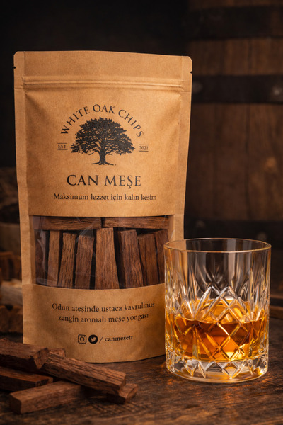 Can Meşe Amerikan Meşe Yongası Cipsi Çubuğu Tam Kavrulmuş 100 gr