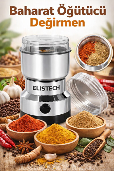 Genel Markalar Elektrikli Kahve Değirmeni Çok Fonksiyonlu Un Öğütme Makinesi ...
