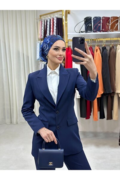 Vuntal BUTİK مجموعة بليزر بأزرار مزدوجة