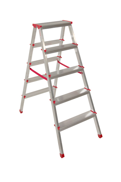 Genel Markalar Cömert Alüminyum Çift Çıkışlı Merdiven 6 Basamak Merdiven