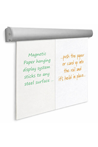 PROCART Suport magnetic pentru flipchart, cu agățătoare reglabile, 70 cm,