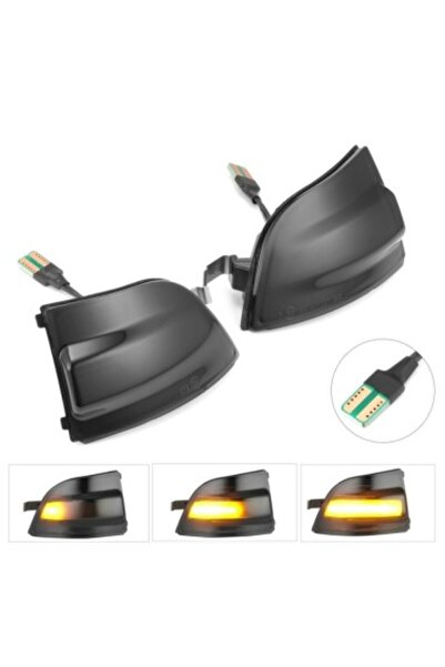 Ford Set de 2 semnalizatoare LED oglindă dinamică Ford Focus 2 MKII, C-Max