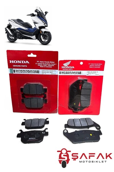 ŞAFAK MOTOSİKLET HONDA FORZA 250 ÖN ARKA FREN BALATASI TAKIM ORJİNAL