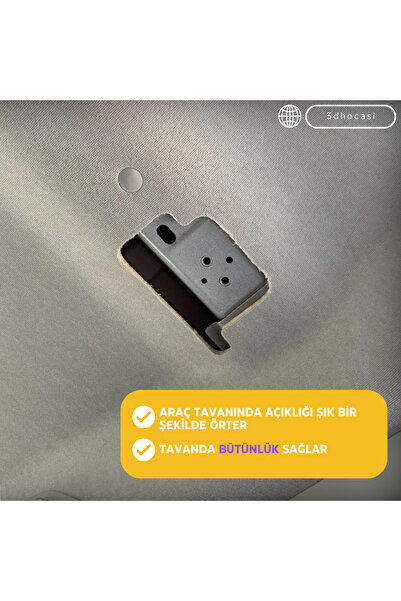 3D Hocası Cam TAVANSIZ- Rifter/Berlingo/Doblo/Combo/Proace Ara Bölme Seperatö...