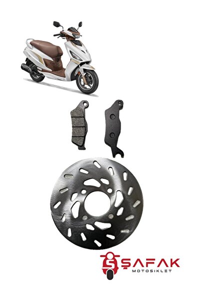 ŞAFAK MOTOSİKLET HERO DASH 125 - DASH 110 ÖN DİSK ÖN FREN BALATASI
