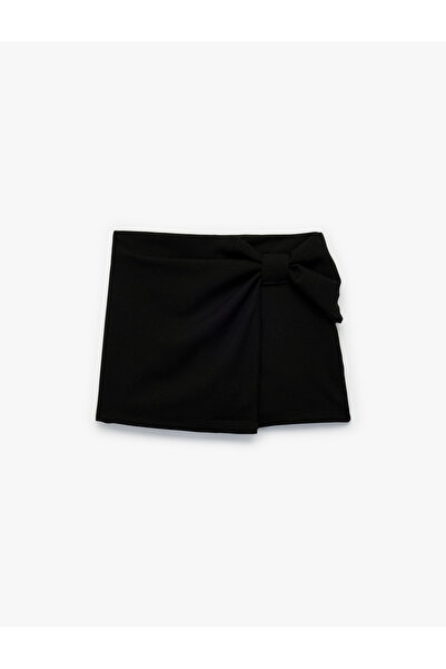 Koton Fiyonk Detaylı Beli Lastikli Basic Şort Etek