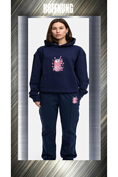 HOFFNUNG Unisex Casual Tracksuit Set Spirit Outdoor Full Hoodie