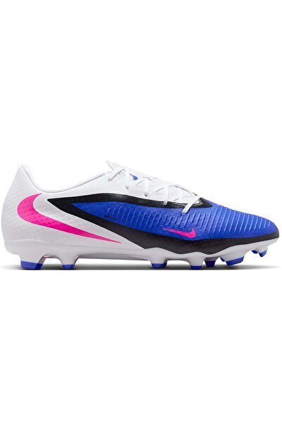 Nike Phantom 6 Low Academy Fg/Mg HJ4564 Profesyonel Erkek Krampon MAVİ