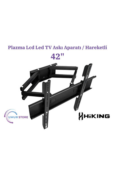 Wisdom Share 42HS24000 42" Full HD Smart Lcd Led TV Hareketli Duvar Askı Aparatı