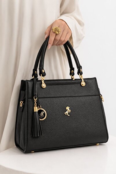 ÇANTAM GELSİN Γυναικεία τσάντα ώμου miami polo σε μπλε ναυτικό χρώμα Γνήσια τ...