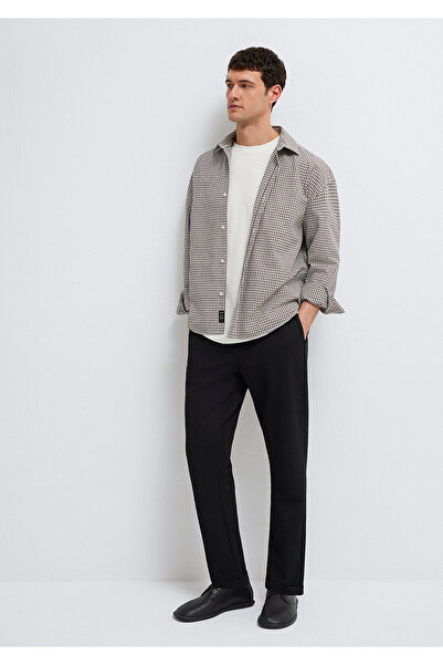 Mavi Pantaloni negri tricotati 0010460 -900