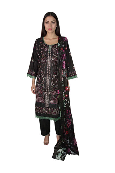 Generic Women's Salwar Kameez with Dupatta, Floral Print, Traditional Indian ...