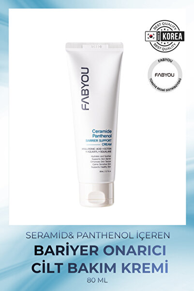 FabYou Seramid ve Panthenol İçeren Bariyer Güçlendirici Yüz Kremi 50 gr