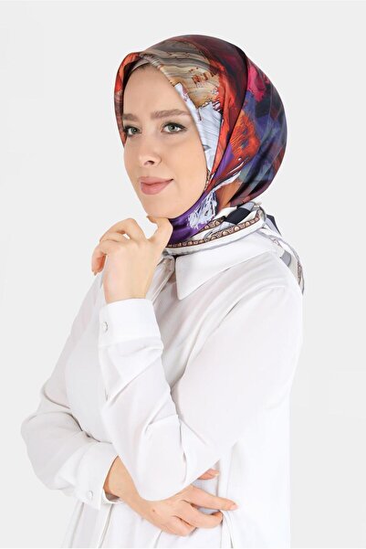 Alvina ALVİNA ДИЖИТАЛЬ ТВІЛ ШАРФ 8097