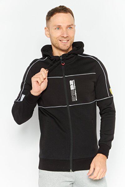 Puma x Scuderia Ferrari Men Sportswear Fit Hooded Outdoor Jacket, Black
