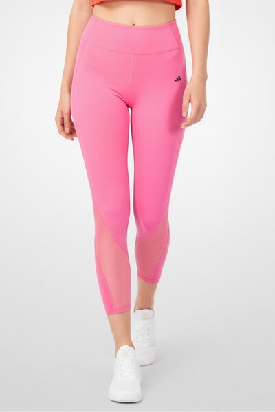 adidas Women Sportswear Fit Pull On Training Leggings, Pink