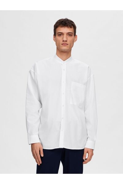 Selected Homme Hemd Stehkragen