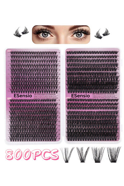 ESensio 800LS Lash Volume Refill Kit – 800 Lashes Tuft D Curl 40 60 80 100D P...