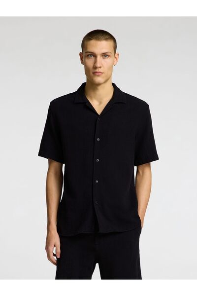 Selected Homme Kurzarmhemd Baumwoll