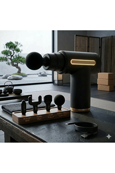 Primo Plus 6-speed muscle massager with 4 heads