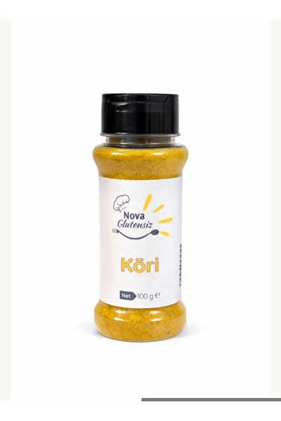 NOVA GLUTENSİZ Glutensiz Köri 100 g – Doğal Baharat Karışımı, Glutensiz, Arom...