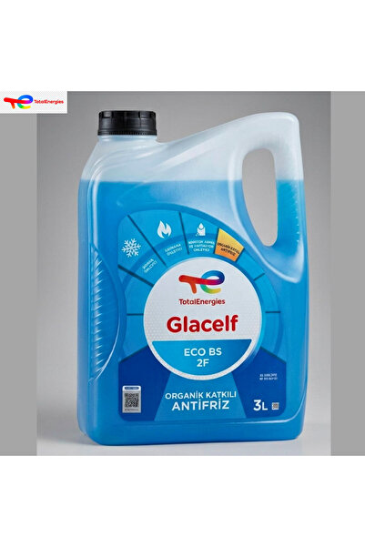 TOTAL Glacelf Eco Bs 2f Mavi Organik Antifriz 3 Litre