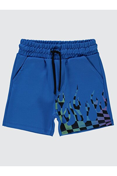 Civil Boys Σορτς για αγόρια 6-9 ετών - Σκούρο Τυρκουάζ