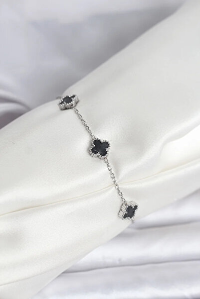 Skygo سوار من الفولاذ 316L باللون الفضي والأسود للأطفال الذكور - TJ-BB8084