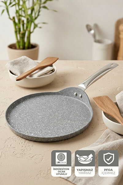 Kitchen Life Gigilli Urla Granite Crepe Pan 26 cm