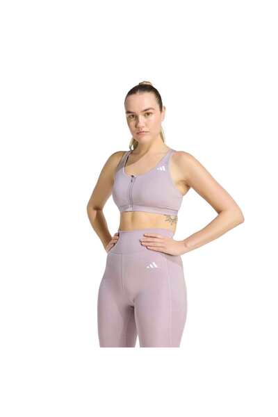 adidas Opt Ess Zip Ms Kadın Sporcu Sütyeni KA4746