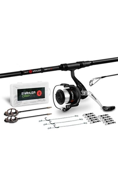 DELPHİN YAKUZA καλάμι για κυπρίνους 3,60 μ. και σετ μηχανισμών 6000, αξεσουάρ...