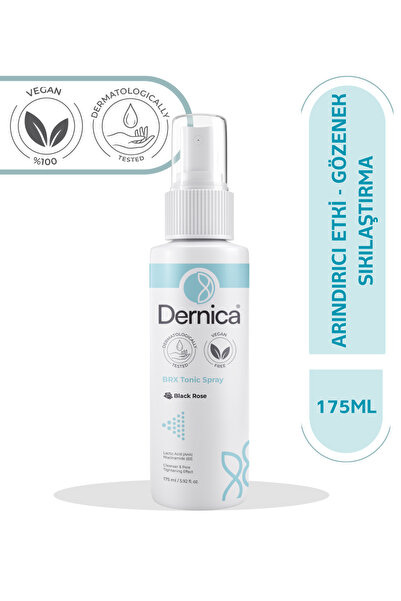Dernica BRX Black Rose Tonic Spray- Gözenek Sıkılaştırıcı & Siyah Nokta Karşı...