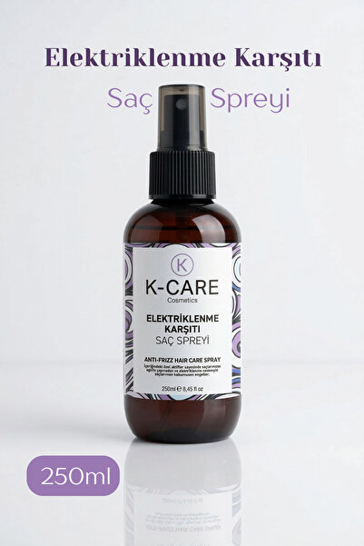 K K-CARE Cosmetics Elektriklenme Karşıtı Saç Spreyi 250 ml