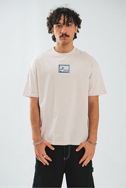 UKHWD SUPPLY تي شيرت ساتوشي ناكاموتو بول كبير الحجم للرجال