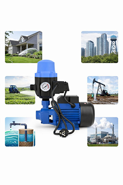 OPTIVEX Su Pompası Hidromat Pompalı Otomatik Paket Hidrofor Su Motoru Bahçe P...