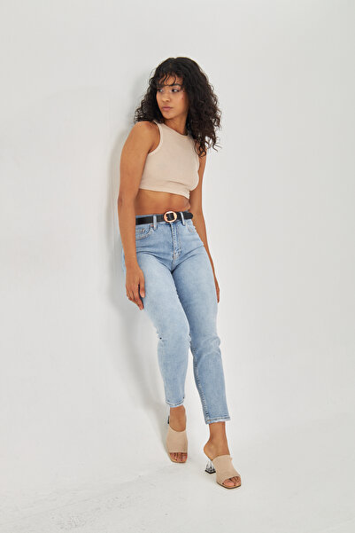cracpot Trendy uske mom farmerke