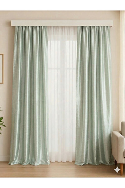 Miabella Home Cortina de fundal din tafta cu o singură aripă 145x270 cm 12487