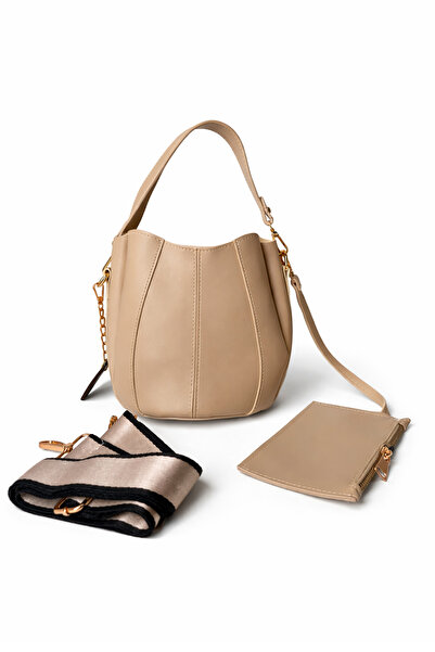 Moon Çanta نوكس حقيبة كتف مينك